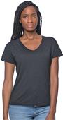 Royal Apparel Womens Weekend Boxy V-Neck Tee