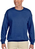 Jerzees Adult Super Sweats NuBlend Fleece Crew J NAVY Primary
