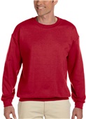 Jerzees Adult Super Sweats NuBlend Fleece Crew TRUE RED Primary