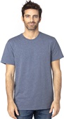 Threadfast Unisex Ultimate T-Shirt NAVY HEATHER Primary