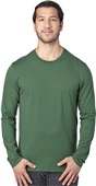 Threadfast Unisex Ultimate Long-Sleeve T-Shirt Forest Green Primary