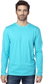 Threadfast Unisex Ultimate Long-Sleeve T-Shirt PACIFIC BLUE Primary