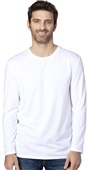 Threadfast Unisex Ultimate Long-Sleeve T-Shirt WHITE Primary