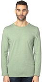 Threadfast Unisex Ultimate Long-Sleeve T-Shirt ARMY HEATHER Primary