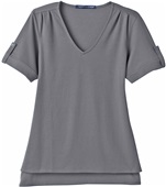 Devon & Jones Ladies' CrownLux Performance Top GRAPHITE Primary