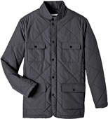 UltraClub Men's Dawson Quilted Hacking Jacket
