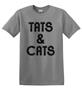 Epic Adult/Youth Tats & Cats Cotton Graphic T-Shirts