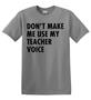 Epic Adult/Youth Teacher Voice Cotton Graphic T-Shirts