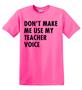 Epic Adult/Youth Teacher Voice Cotton Graphic T-Shirts