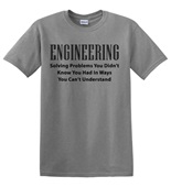 Epic Adult/Youth Engineering Cotton Graphic T-Shirts