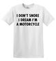 Epic Adult/Youth I Don't Snore Cotton Graphic T-Shirts