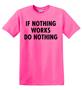 Epic Adult/Youth Do Nothing Cotton Graphic T-Shirts