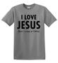 Epic Adult/Youth I Love Jesus Cotton Graphic T-Shirts