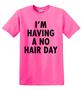 Epic Adult/Youth No Hair Day Cotton Graphic T-Shirts