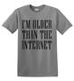 Epic Adult/Youth Old as Internet Cotton Graphic T-Shirts