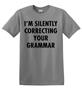 Epic Adult/Youth Grammar Correct Cotton Graphic T-Shirts