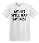 Epic Adult/Youth EYE MAP NESS Cotton Graphic T-Shirts