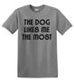 Epic Adult/Youth Dog Likes Me Cotton Graphic T-Shirts