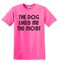 Epic Adult/Youth Dog Likes Me Cotton Graphic T-Shirts
