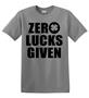 Epic Adult/Youth Zero Lucks Given Cotton Graphic T-Shirts