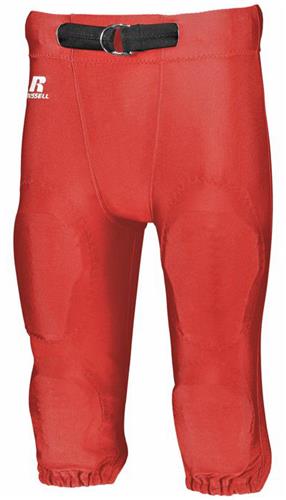 Epic Men's Football Game Pants With 10 Pad Slots - Stretch Polyester, Internal Belt (Pads NOT Included)