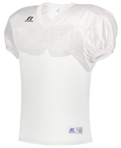 Maillot De Football Russell Athletic Youth XL Blanc – Maille, Manches Courtes, Neuf Avec étiquette