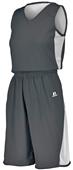 Russell Ladies Reversible Basketball Jersey Outside: BLACK, Inside: WHITE Primary