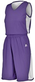 Russell Ladies Reversible Basketball Jersey Outside: PURPLE, Inside: WHITE Primary