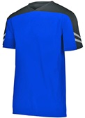 Youth 2-Color Game Soccer Jersey ROYAL/BLACK/WHITE Primary