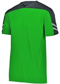 Youth 2-Color Game Soccer Jersey KELLY/BLACK/WHITE Primary
