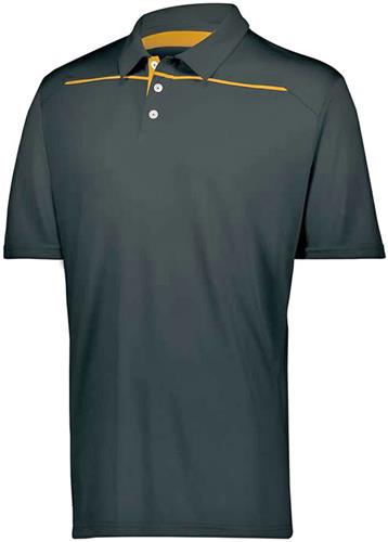 Adult 3-Button Tagless Polo Shirt (Gold,Orange,Forest,Graphite,Kelly,Maroon,Navy,Purple,Royal,Red). Printing is available for this item.