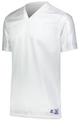Russell Adult/Youth Solid Flag Football Jersey WHITE Primary