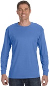 Jerzees Adult 5.6 oz. DRI-POWER ACTIVE LS Tee COLUMBIA BLUE Primary