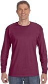 Jerzees Adult 5.6 oz. DRI-POWER ACTIVE LS Tee MAROON Primary