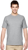 Jerzees Adult 5.6 oz. DRI-POWER ACTIVE SS Tee ATHLETIC HEATHER Primary