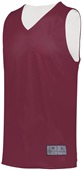 Augusta Adult/Youth Tricot Mesh Rev. Jersey 2.0 Outside: MAROON, Inside: WHITE Primary