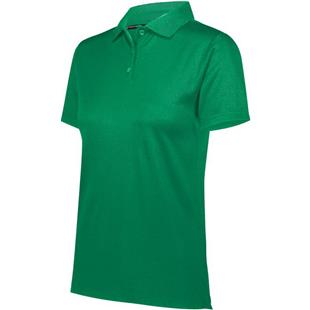 Womens, Side vented, 3-Button, UV Protected Polo Shirt