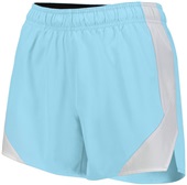 Womens/Girls 4" Inseam Shorts (No Pockets)...(Aqua,Forest,Lavender,Maroon,Orange)