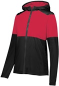 Holloway Ladies SeriesX Jacket BLACK/SCARLET Primary