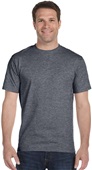 Hanes Unisex 6.1 oz., Beefy-T T-Shirt 5180 CHARCOAL HEATHER Primary