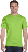 Hanes Unisex 6.1 oz., Beefy-T T-Shirt 5180 LIME Primary