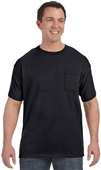 Hanes Mens 6.1 oz. Tagless Pocket Tee H5590