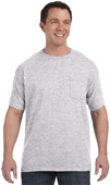 Hanes Mens 6.1 oz. Tagless Pocket Tee H5590