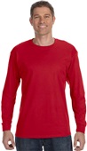 Hanes Unisex Tagless Long Sleeve Tee 5586