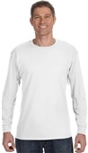 Hanes Unisex Tagless Long Sleeve Tee 5586