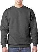 Bayside Mens 80/20 Heavyweight Crewneck Sweatshirt