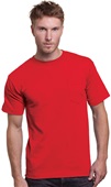 Bayside Adult 6.1 oz. Cotton Pocket T-Shirt BA3015