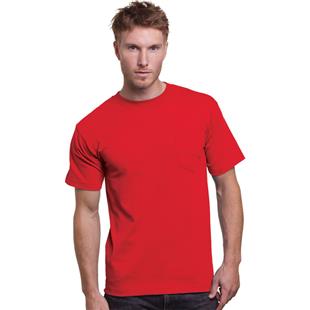 Bayside Adult 6.1 oz. Cotton Pocket T-Shirt BA3015