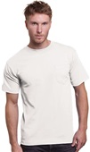 Bayside Adult 6.1 oz. Cotton Pocket T-Shirt BA3015