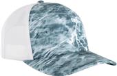 Pacific Headwear Elements Agua Camo Snapback Cap